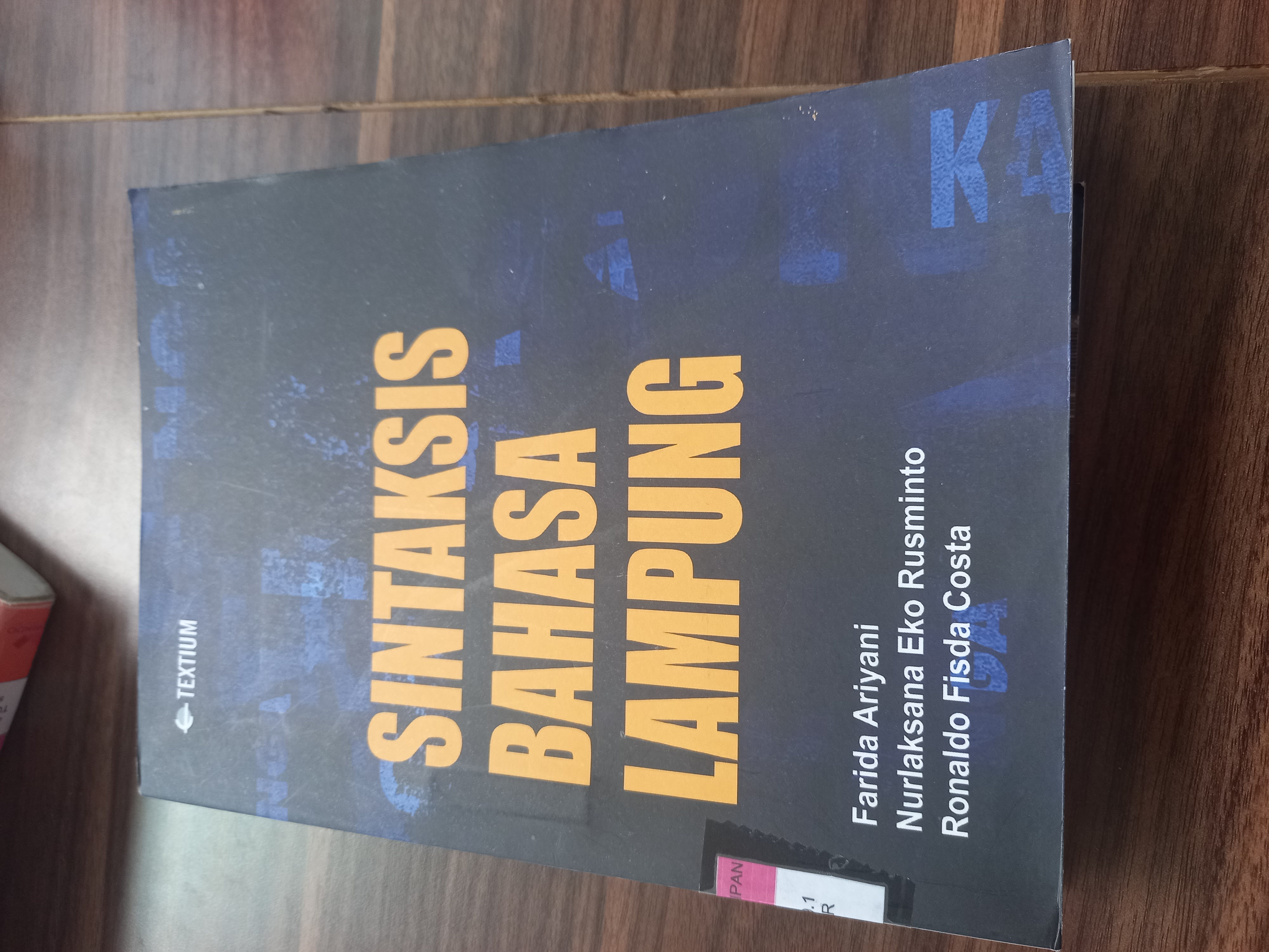 SINTAKSIS BAHASA LAMPUNG 