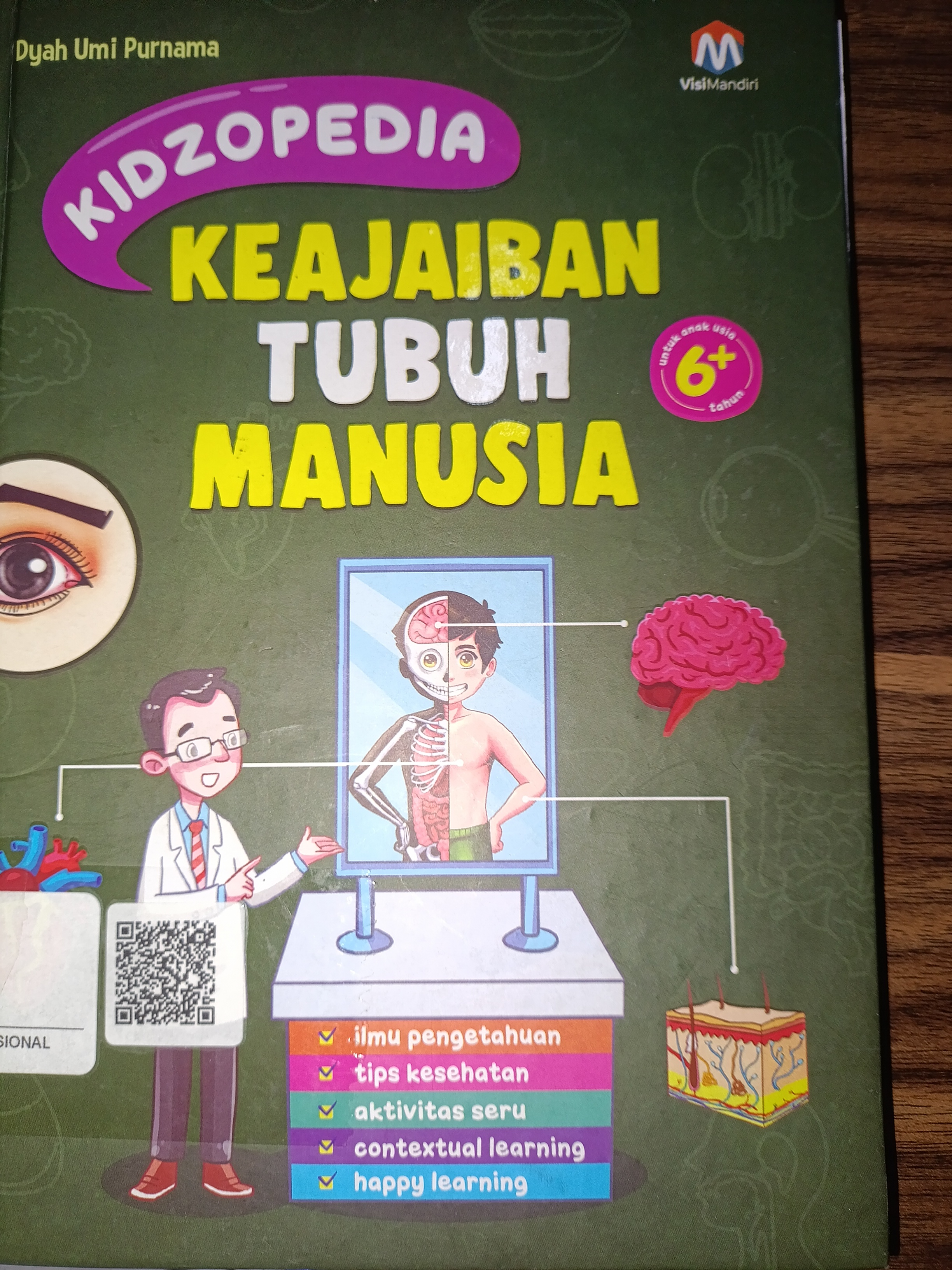 Wow Keren! Kidzopedia: Kumpulan pengetahuan anak hebat keajaiban tubuh manusia 