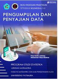 Buku panduan praktikum pengumpulan dan penyajian data : Program studi statika jurusan matematika Fakultas Matematika dan ilmu Pengetahuan alam Universitas Patimura 