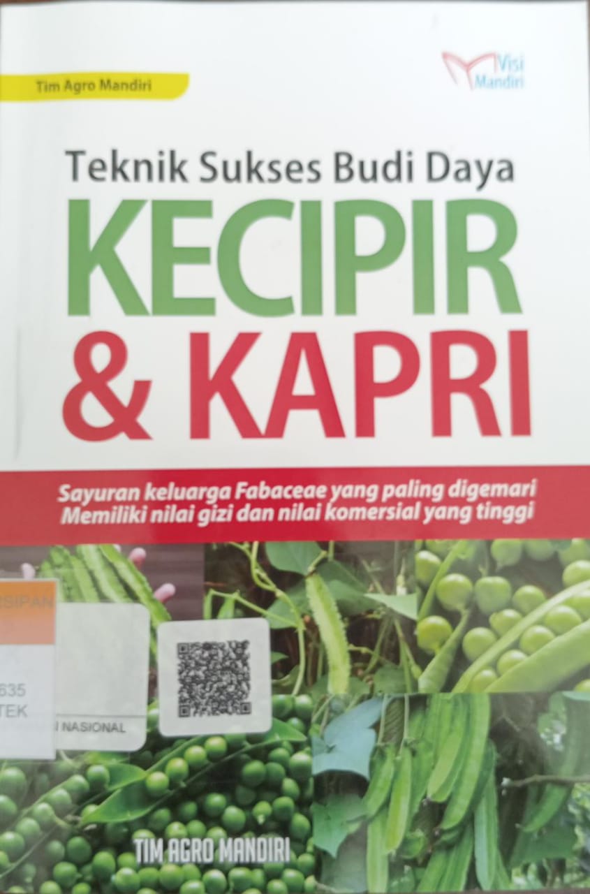 Teknik sukses budi daya Kecipir dan Kapri 