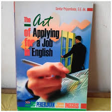 The art of applying for a job in english 
